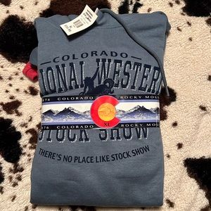 National Western Stock Show Official sweatshirt & tshirt combo pack